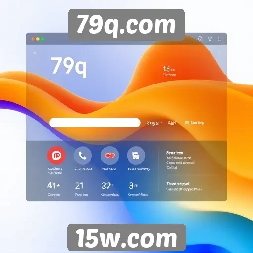 Exploração da interface do usuário no 79q.com